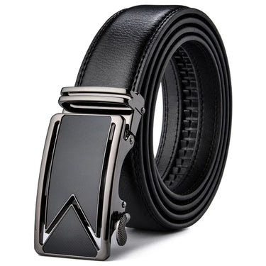 Cowhide Genuine Leather Belts For Men Luxury Automatic Buckle Belts Brown Black Cinturones Hombre B55