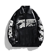 Men's 2026 Spring/Summer Men's Leather Jacket Coat New Trend Brand Motorcycle Suit High-Quality PU Coat Asian Sizes