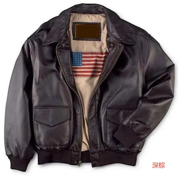 American Style Vintage Jacket Men Women Loose Fit Faux Leather Vintage Motorcycle Jacket Solid Color High-end Feel Leather Coats