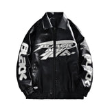 Men's 2026 Spring/Summer Men's Leather Jacket Coat New Trend Brand Motorcycle Suit High-Quality PU Coat Asian Sizes