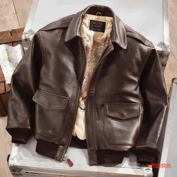 American Style Vintage Jacket Men Women Loose Fit Faux Leather Vintage Motorcycle Jacket Solid Color High-end Feel Leather Coats